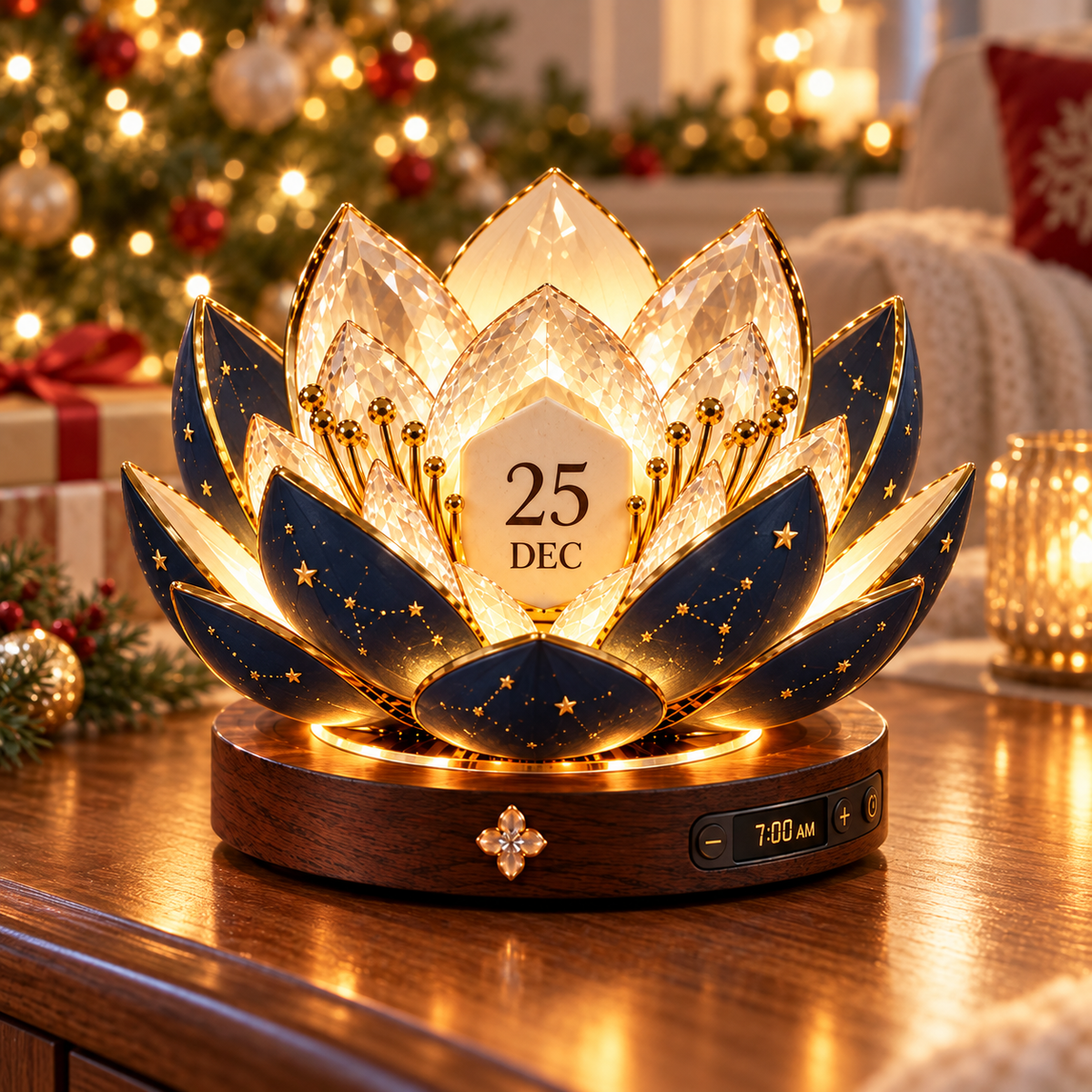 Automatic Blooming Perpetual Calendar