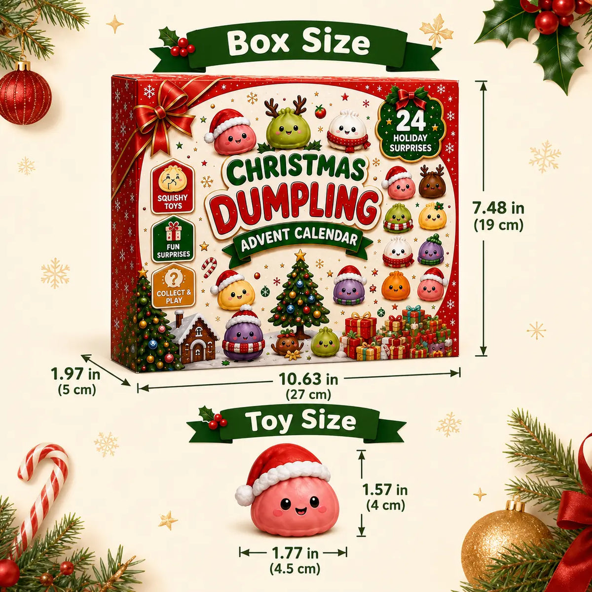 π
CHRISTMAS SPECIAL | 24 Days of Mini Squishies