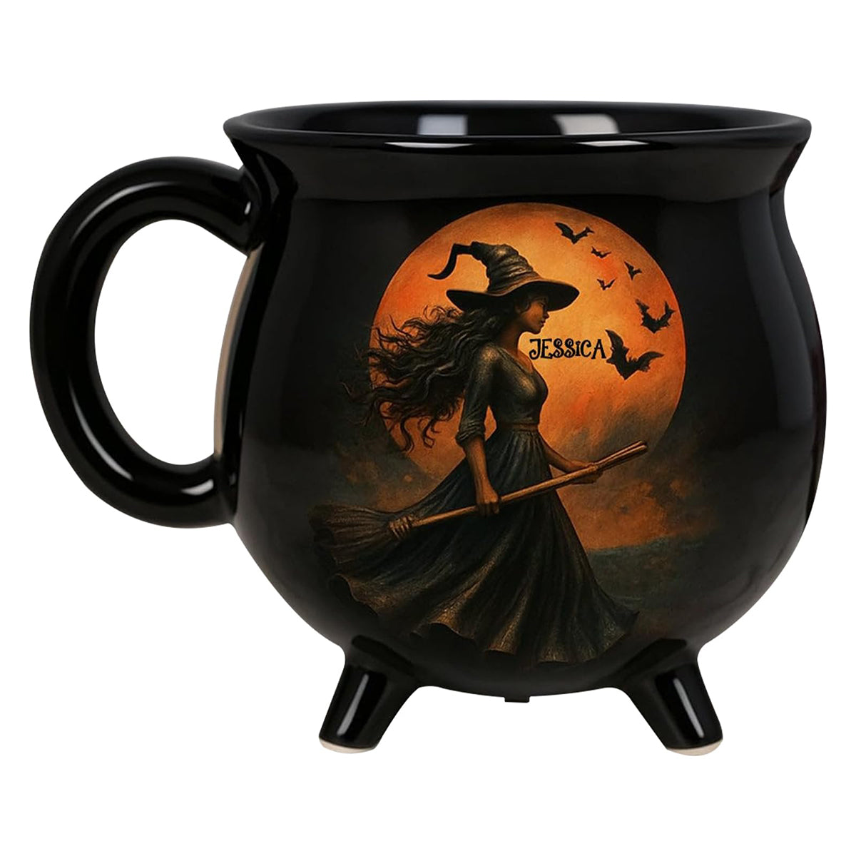 Halloween Witchy Cauldron Mug - Personalized Halloween Gifts