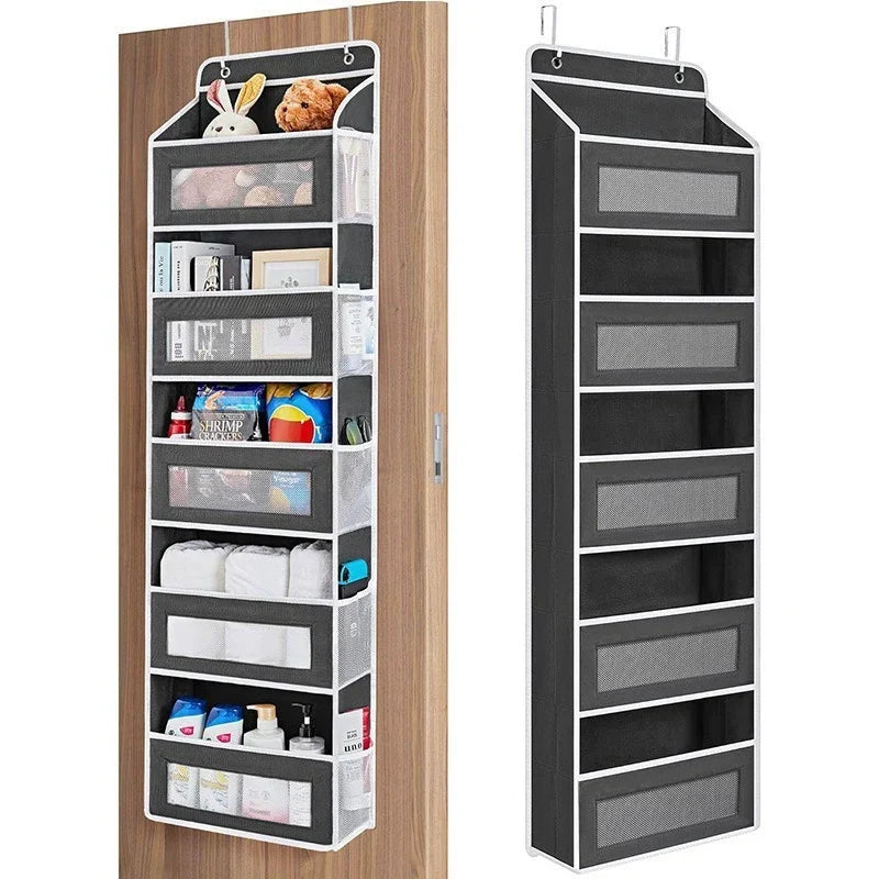 5-Tier Over-the-Door Organizer β Extra Side Mesh Pockets for More Storage πͺ