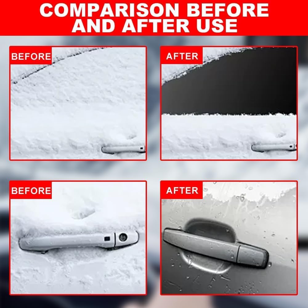 Antifreeze Electromagnetic Car Snow Removal Device