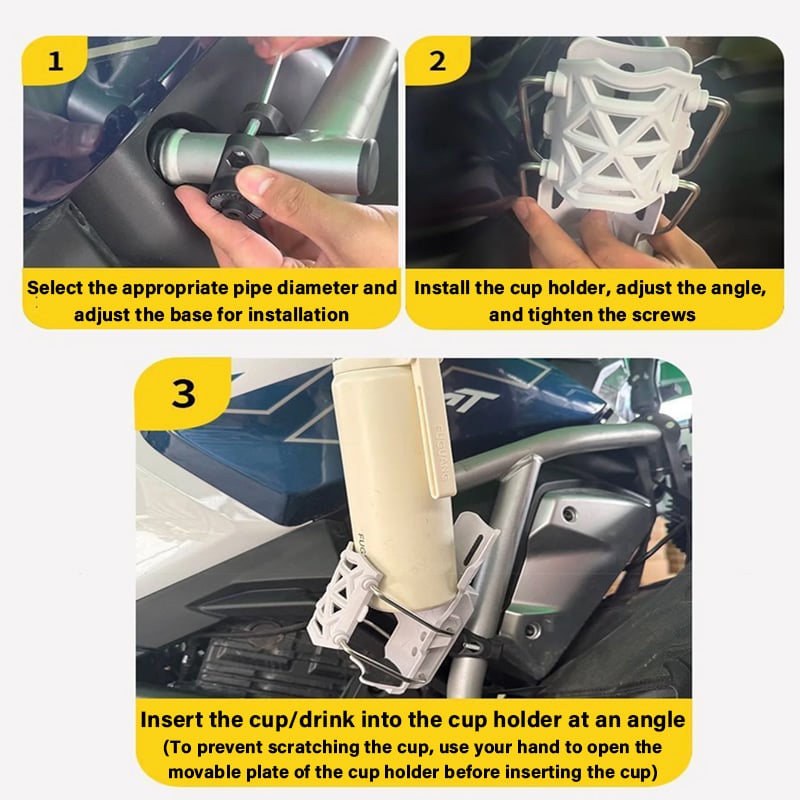 Self-Adjusting Outdoor Bottle Holder β Reinforced, Non-Slip, Auto-Lock