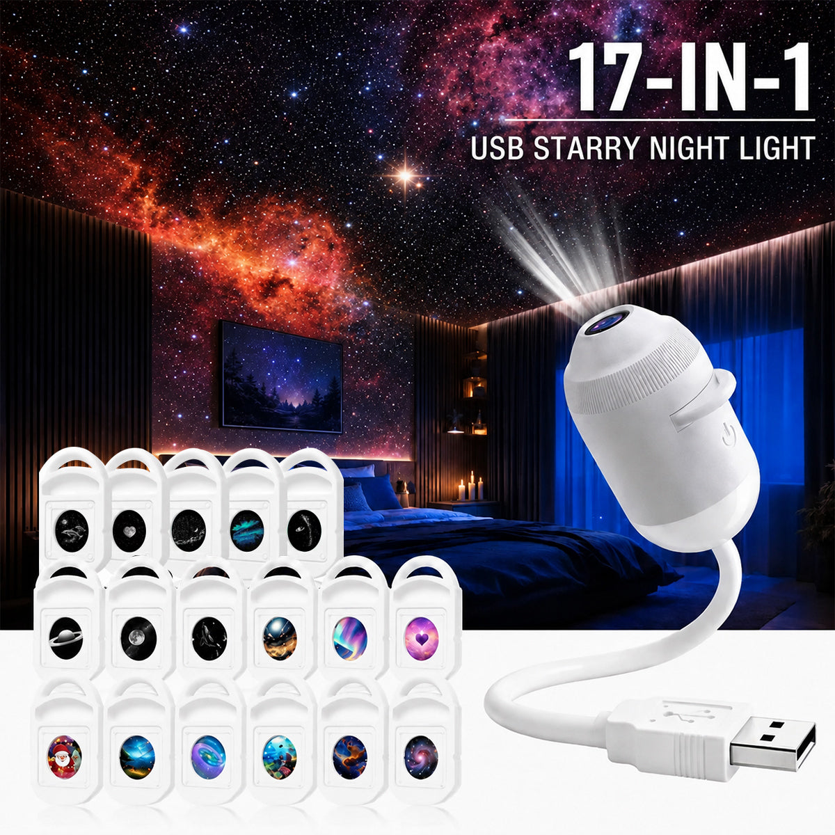 Plug-and-Play HD Star Projecto