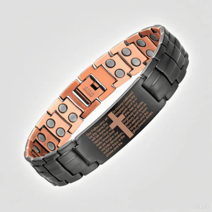 Copper magnetic bracelet--Relieve fatigue and promote blood circulation