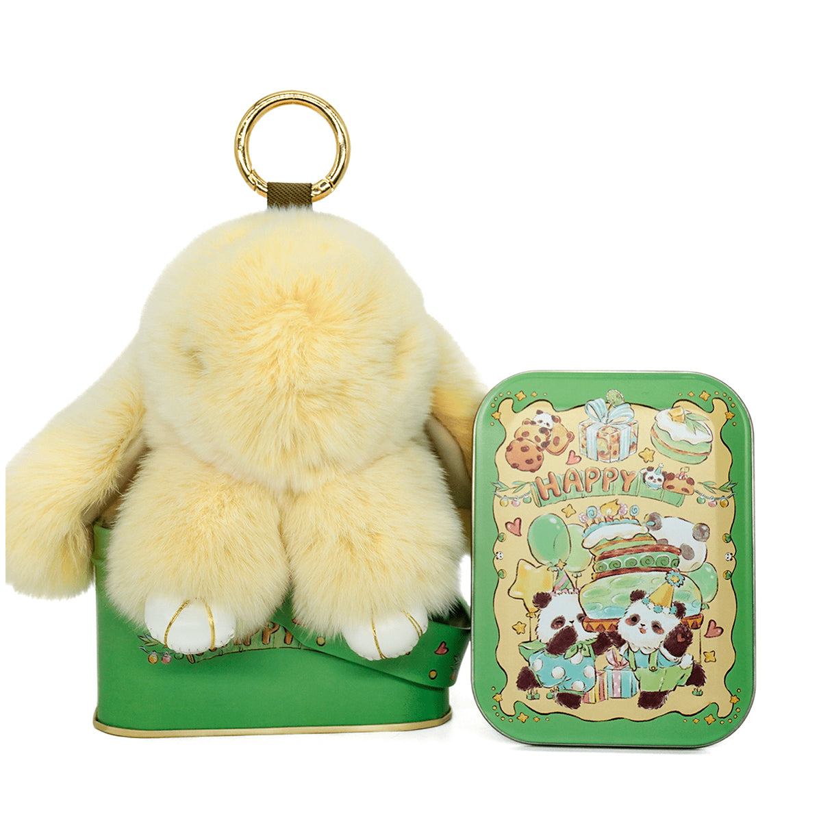 Bunny Lulu | Handmade Plush Rabbit Keychain