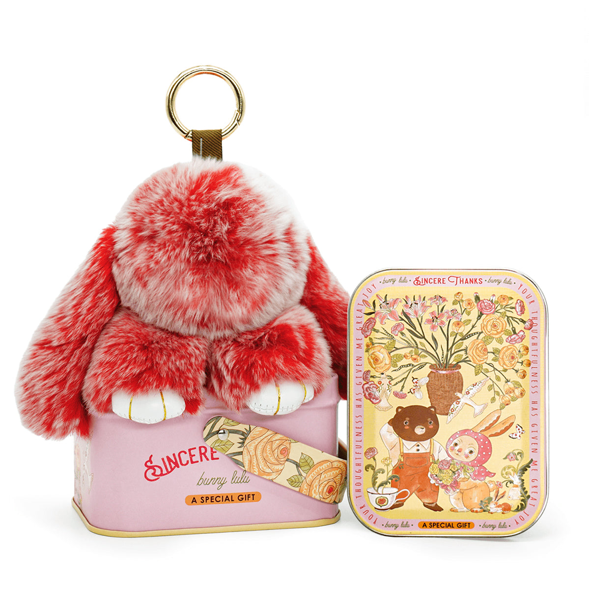 Bunny Lulu | Handmade Plush Rabbit Keychain