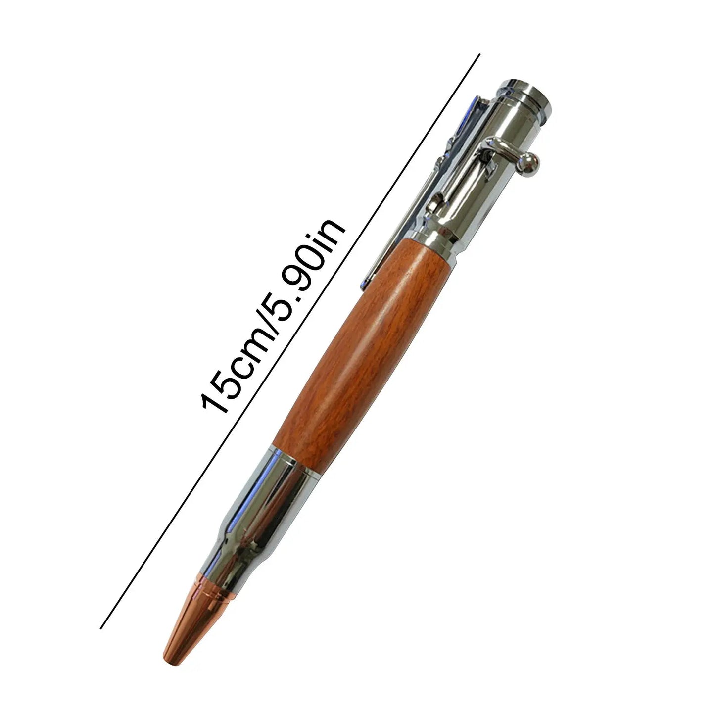 π Bolt Action Wooden Bullet Pen | Crafted From Real Wood