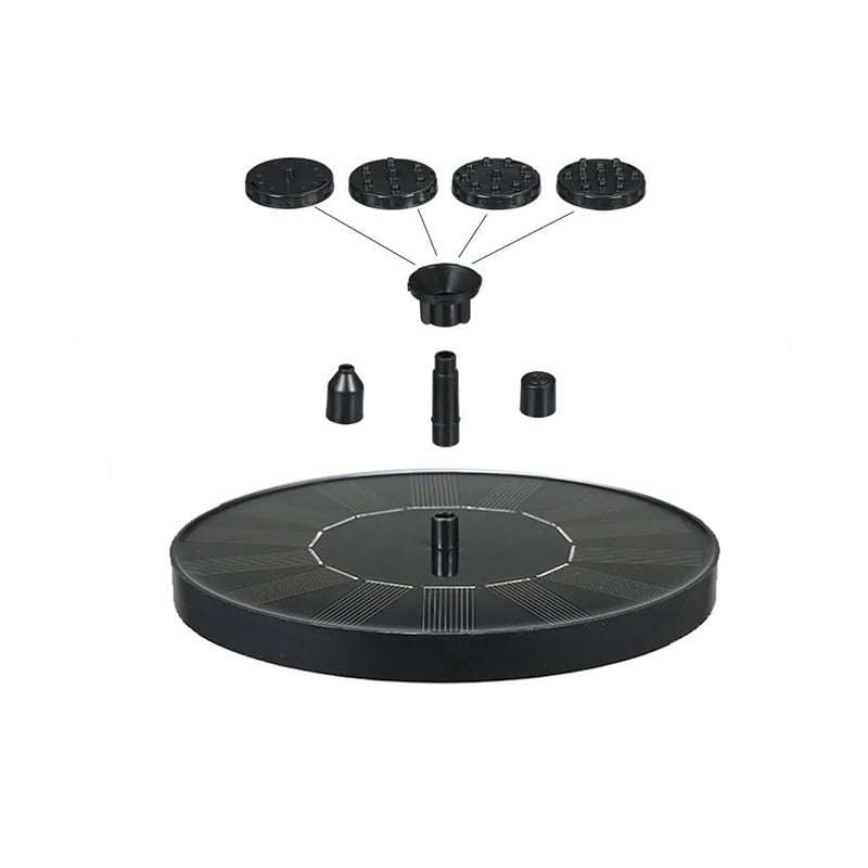 π Solar Bird Bath Fountain Pump