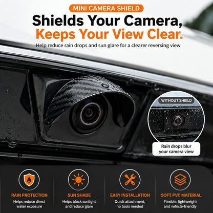 🌧️Car Backup Camera Rain Shield – Clearer Rear View in Rain