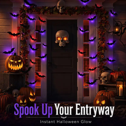 3D LED Bat Wall Decorations