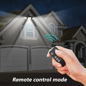 270° Wide-Angle Solar Floodlight: Remote Control & Weatherproof