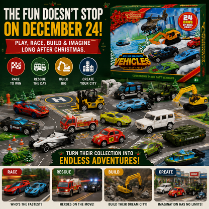 🔥 2026 Christmas Car Advent Calendar – 24 Surprises Before Christmas
