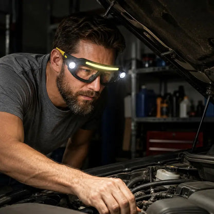 Rechargeable LED Headlamp Glasses