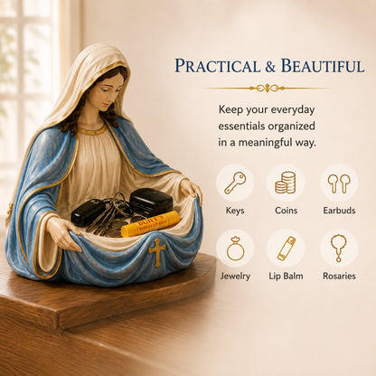 Handmade Virgin Mary Catch-All Bowl