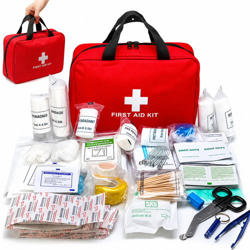 160Piece Waterproof First Aid Kit for Emergencies