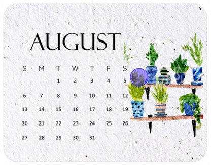 🌱Eco-Friendly Plantable “Timeless” Seed Calendar 2027