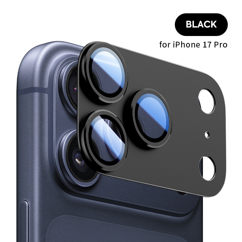 iPhone 17/Air/17 Pro/17 Pro Max Camera Lens Protector, 9H Tempered Glass AR Anti-Glare Full Coverage