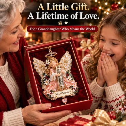 👼🎄Christmas Angel Cash Holder Ornament