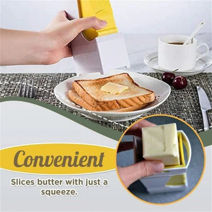 One-Click Butter Slicer🧈 Slice Even Butter Cubes Easily
