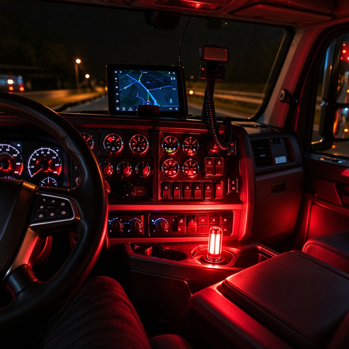 Dimmable USB Car Night Light | Touch-Control LED Accent Light, product image 6