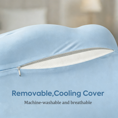 Cooling Breathable Pillowcase for Comfortable Sleep