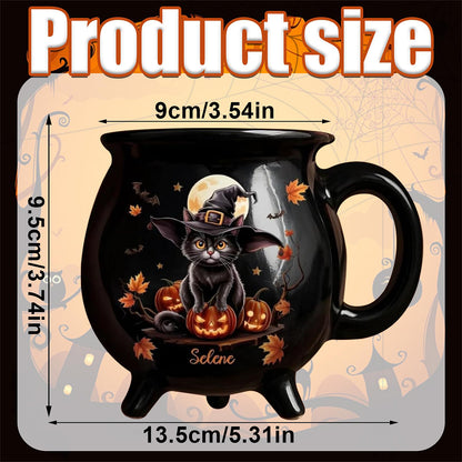 Halloween Witchy Cauldron Mug - Personalized Halloween Gifts
