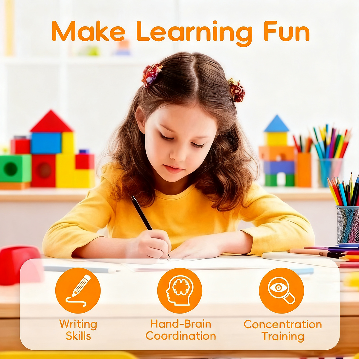 Magic Grooved Writing Practice