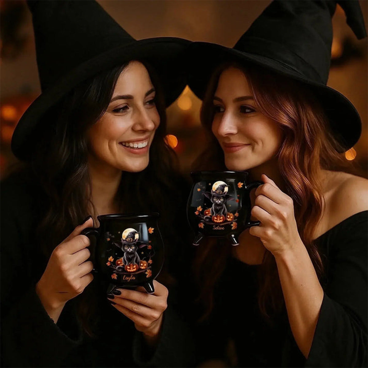 Halloween Witchy Cauldron Mug - Personalized Halloween Gifts