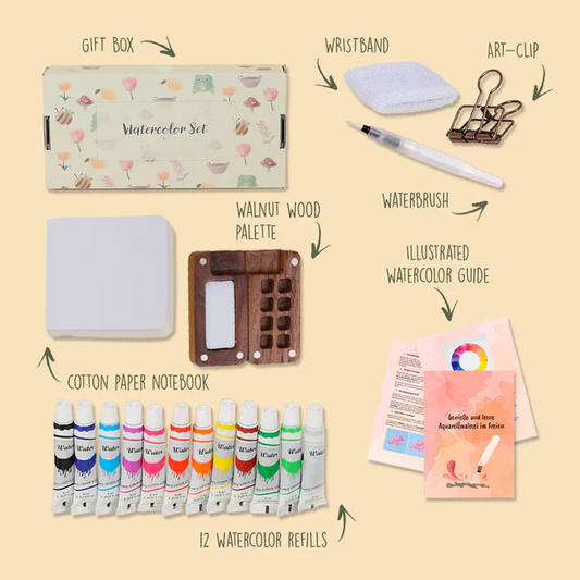 Cur8trend Watercolor Kit