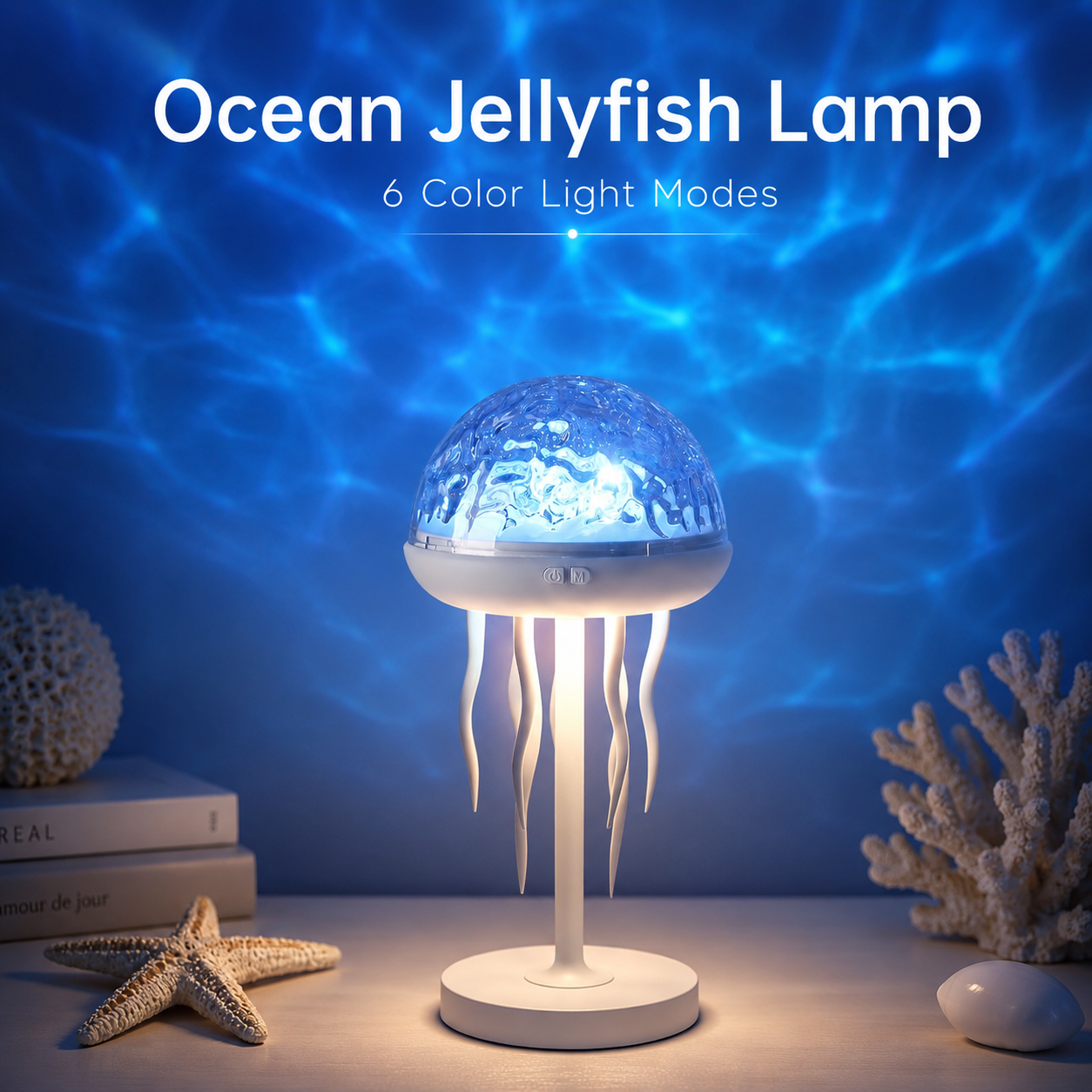 Jellyfish Aurora Ocean Projection Light
