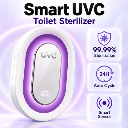 Automatic UV Toilet Care Light – Peel & Stick Installation