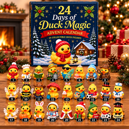 🦆24-Day 3D Duck Magic Christmas Advent Calendar
