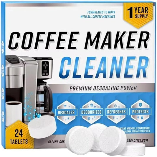Coffee Maker Cleaner Tablets