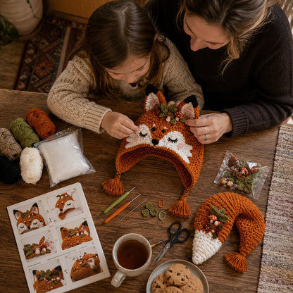 Fantasy Hood Hat DIY Crochet Kit