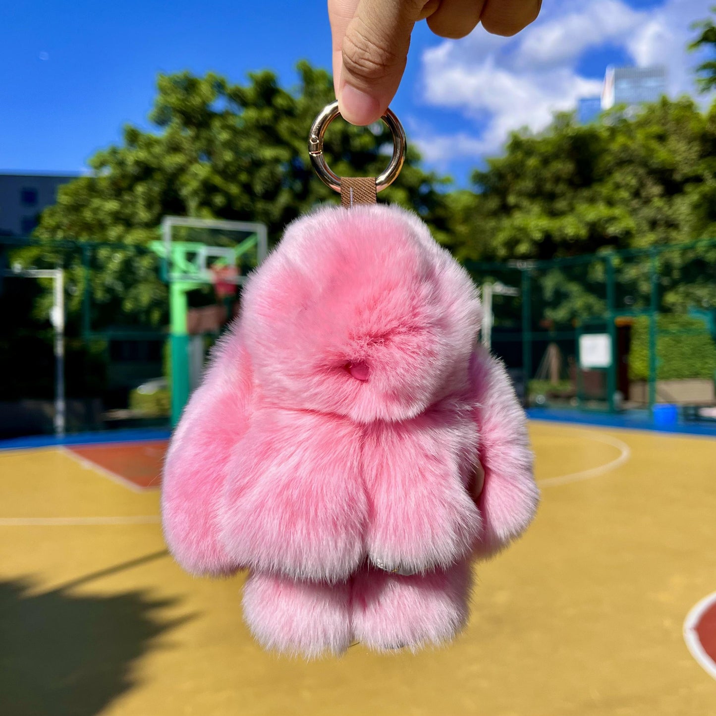 Bunny Lulu | Handmade Plush Rabbit Keychain