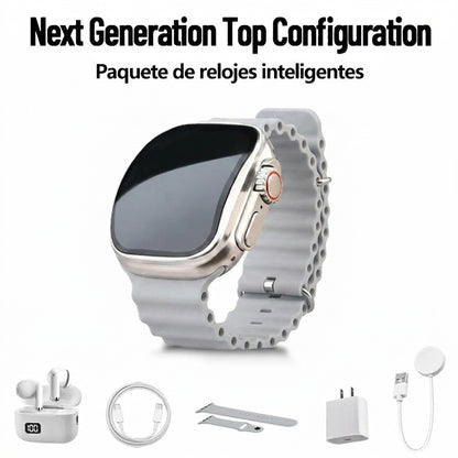 Smartwatch Set with Earbuds – One Set, Everything You Need