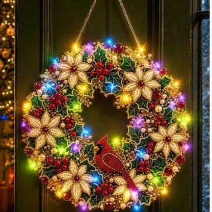 Christmas Diamond Painting Ornament Kit – 18 Designs