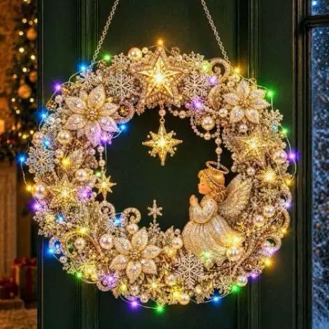 Christmas Diamond Painting Ornament Kit – 18 Designs
