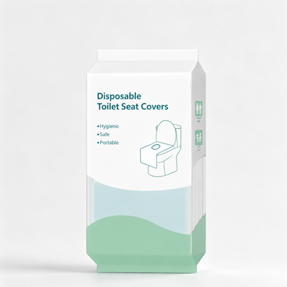 Disposable Toilet Seat Covers Waterproof 16x24in