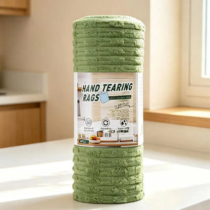 Multipurpose Reusable Tear-Off Cleaning Cloth Roll