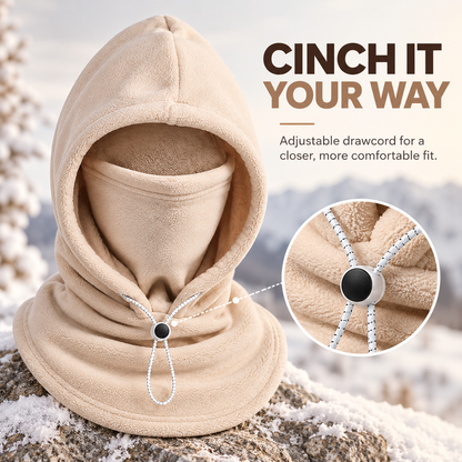 3-in-1 Winter Fleece Balaclava Hood 🧣❄️ Warm Face, Ear & Neck Cover