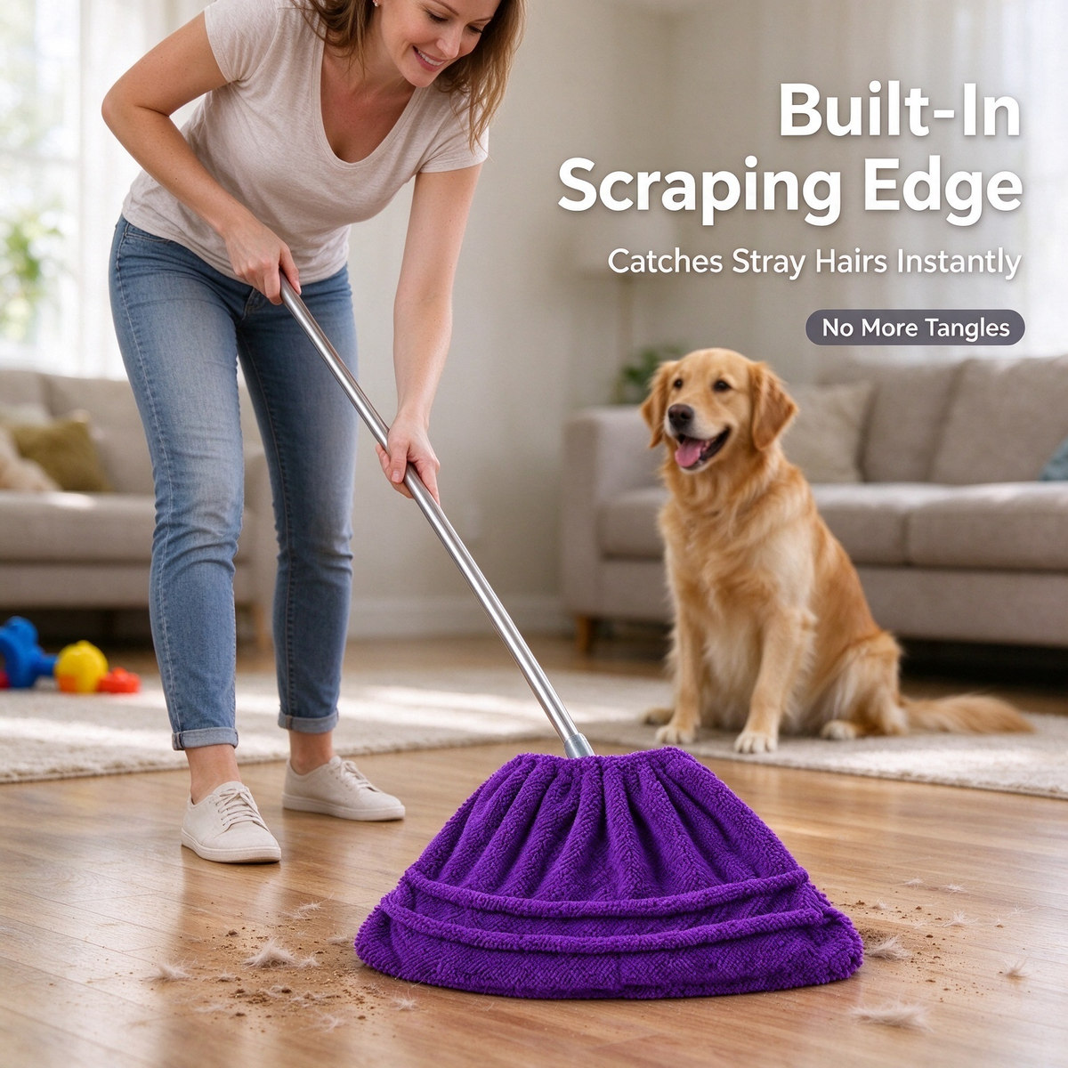 Household Multi-Functional Lazy-Person Vacuuming Broom 🧹
