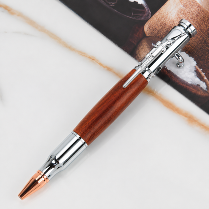 🖊 Bolt Action Wooden Bullet Pen | Crafted From Real Wood