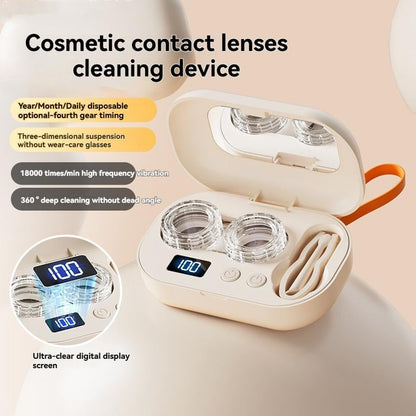 Ultrasonic Contact Lens Cleaner