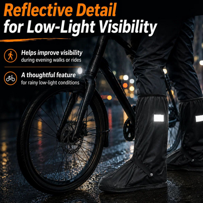 🌧️ Reusable Waterproof Boot Covers for Rain, Mud & Snow