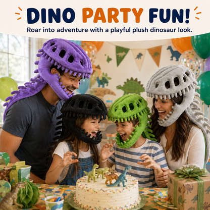 Kids’ Plush Dinosaur Skeleton Halloween Costume