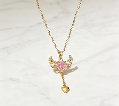 Angel Heart Necklaces for Women