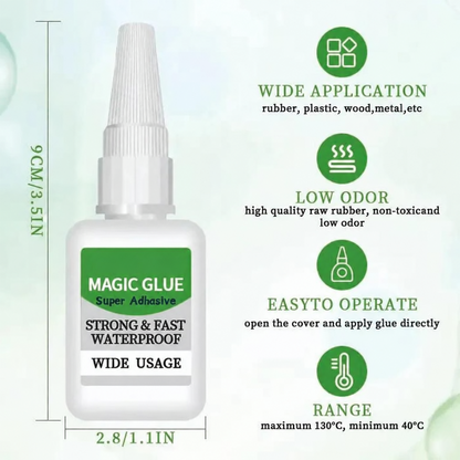 Heavy‑Duty Industrial Oily Adhesive Gel, Strong Bond Repair Glue