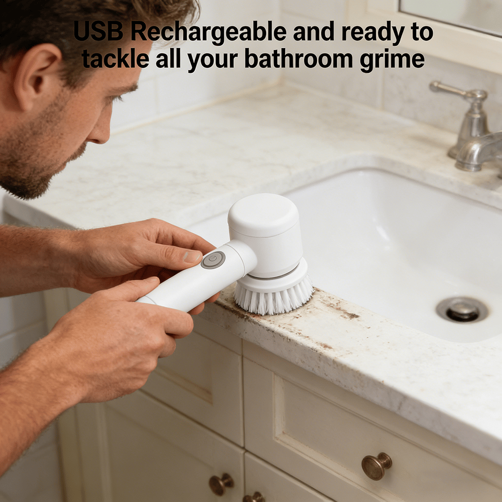 ✨ Electric Rotating Cleaning Brush