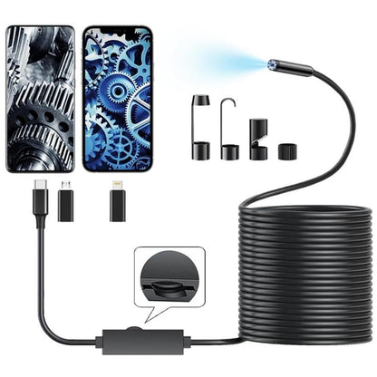 16.4ft HD Endoscope Camera for iPhone & Android